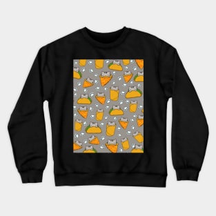 Junk food pattern Crewneck Sweatshirt